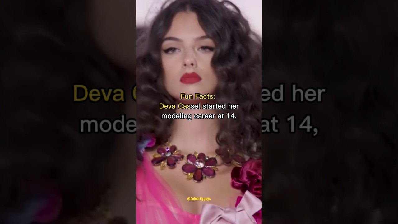 Deva Cassel: Continuing🔥 Monica Bellucci's Glamorous Legacy