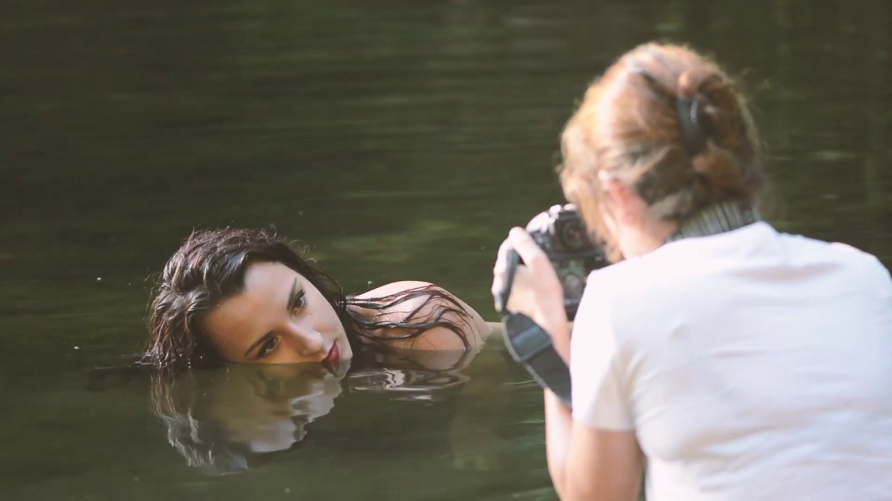 Le grand plongeon d'Emma (photoshooting behind the scene avec la photographe Aurélie Chen)