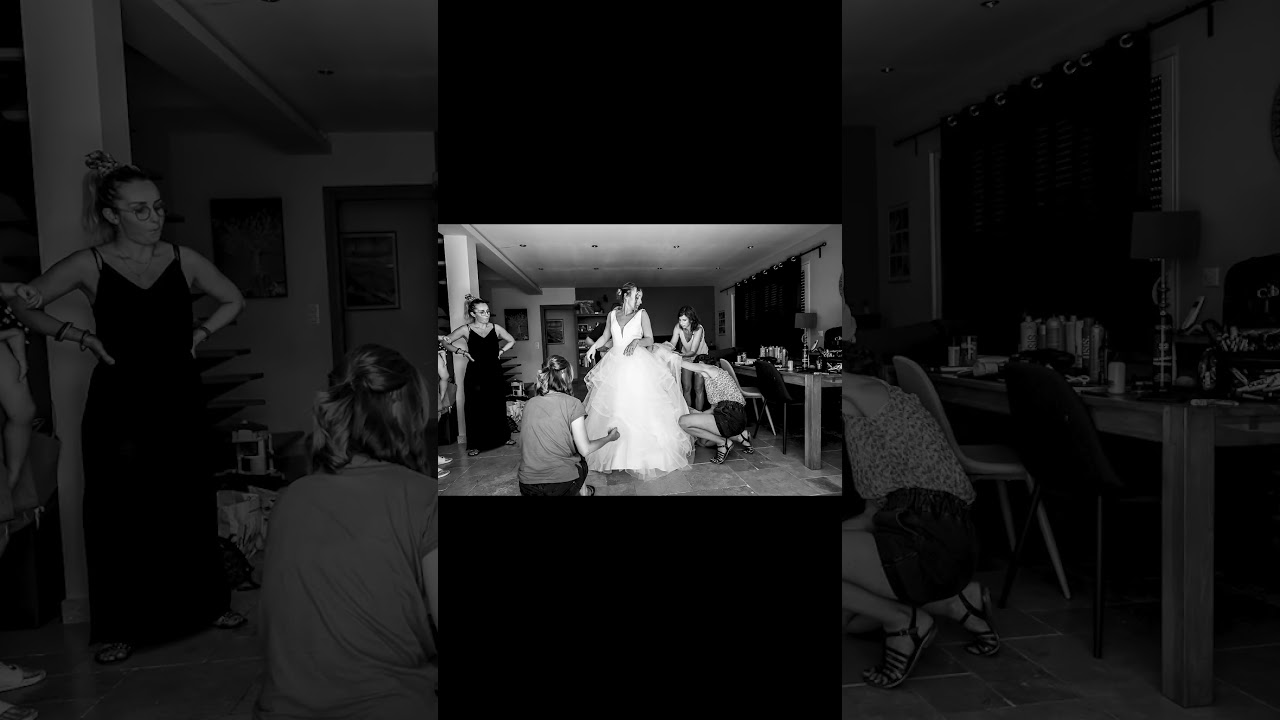 Photographe de Mariage - Préparatifs de la mariée #shorts
