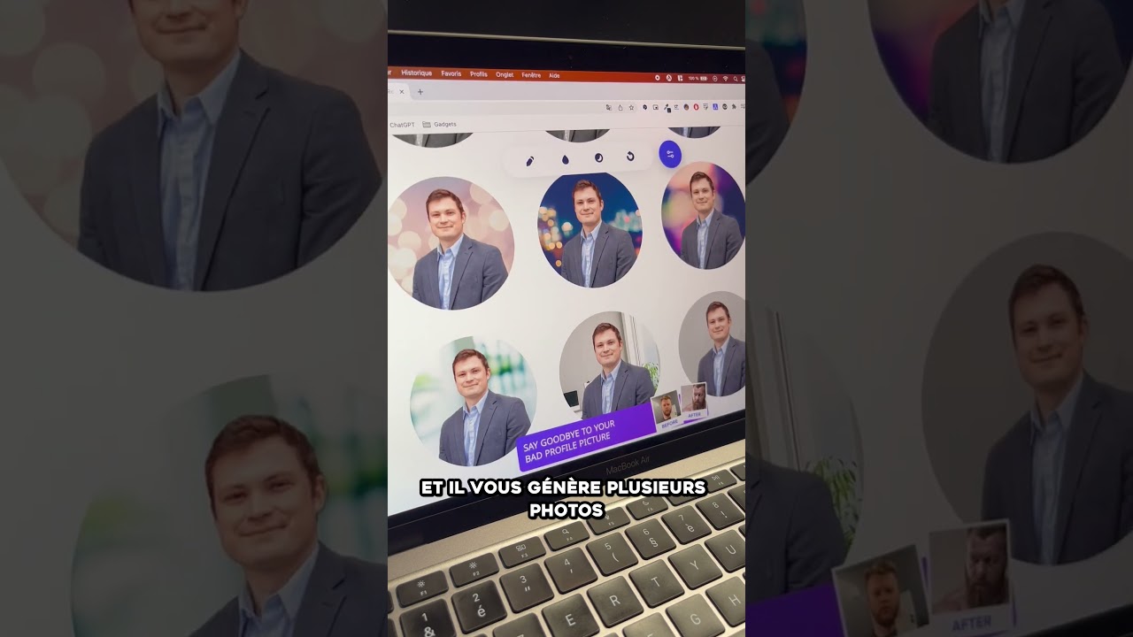Transformer une photo en portrait professionnel ! 💫