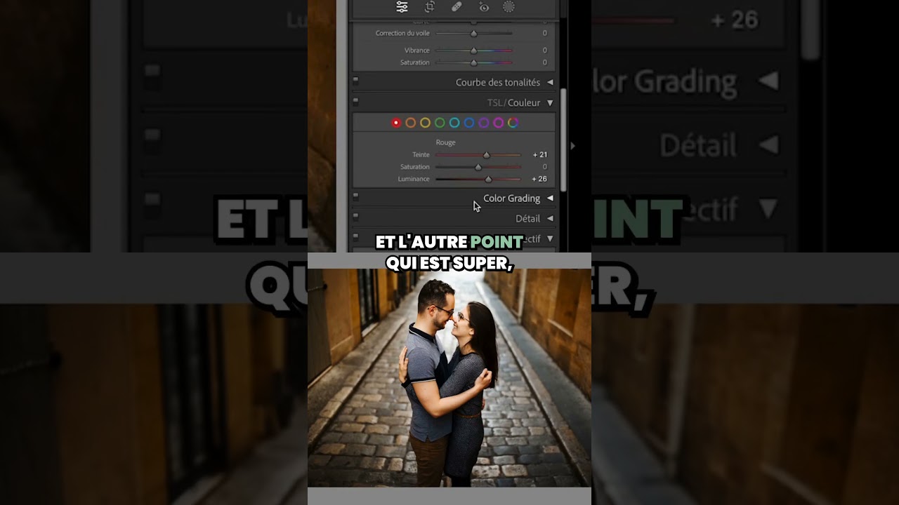 Le réglage secret de Lightroom pour améliorer instantanément la peau ! 🎨🔥