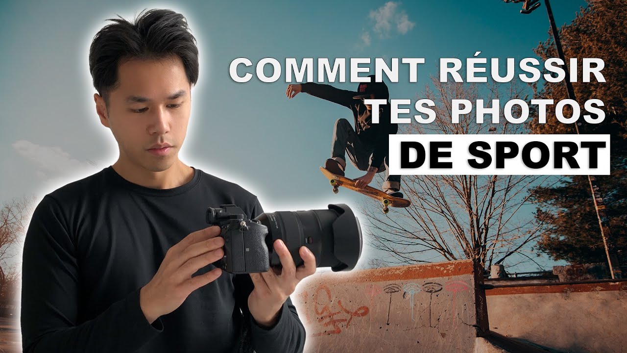 Quels RÉGLAGES utiliser pour des PHOTOS DE SPORT ?