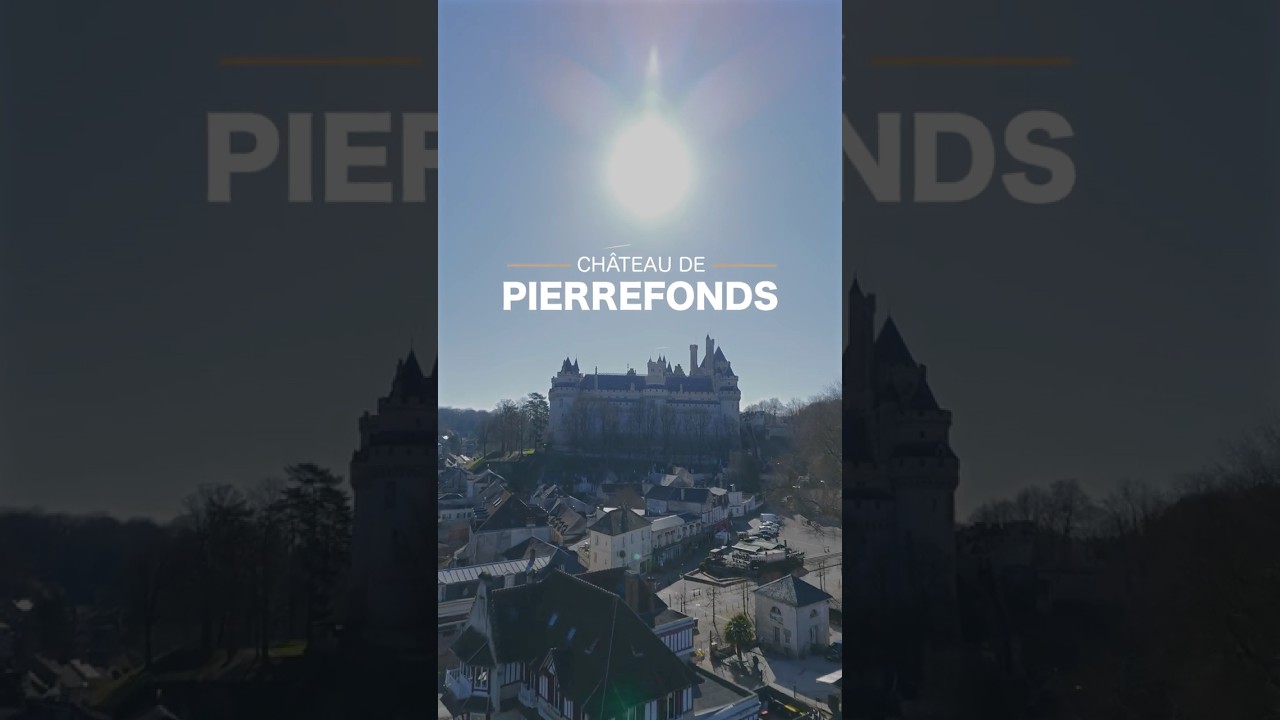 Pierrefonds en Drone 4K… Un Château de LÉGENDE ! 🏰✨