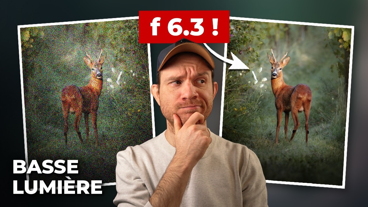 Le SECRET des photos en BASSE LUMIÈRE