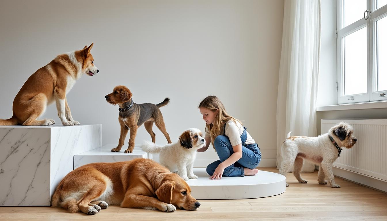 découvrez « à poils ! », l'exposition captivante de caroline pinon à l’houmeau, qui explore avec passion le monde fascinant des chiens à travers une collection unique d'œuvres.