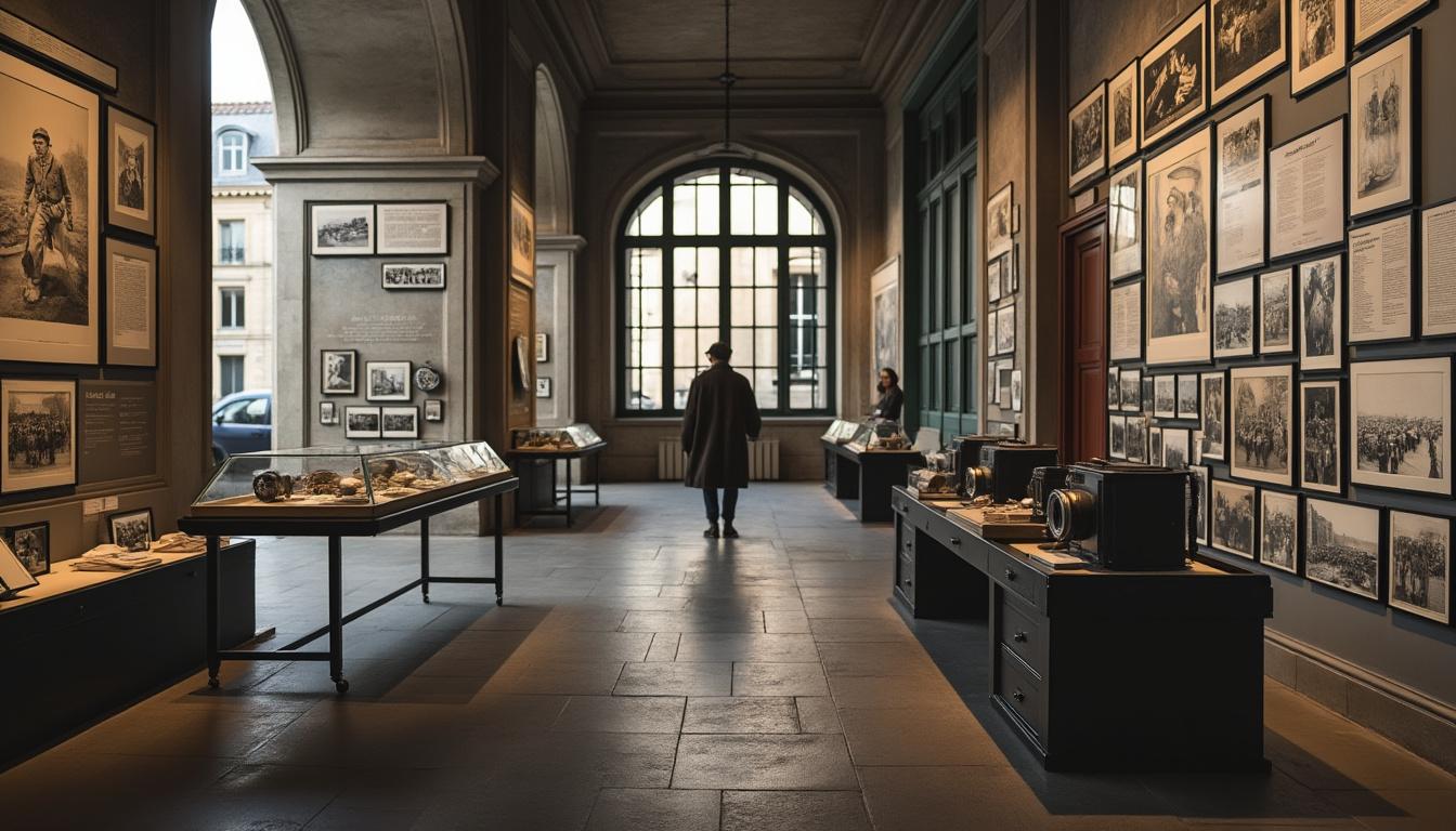 découvrez l'exposition robert capa au musée de la libération de paris : un regard puissant sur l'histoire à travers les photographies emblématiques du célèbre photojournaliste.