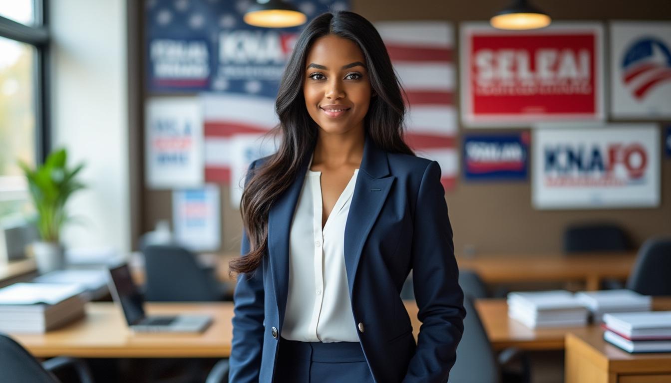 découvrez sarah knafo, la sœur cadette au style audacieux qui joue un rôle clé et discret dans les coulisses de la campagne.